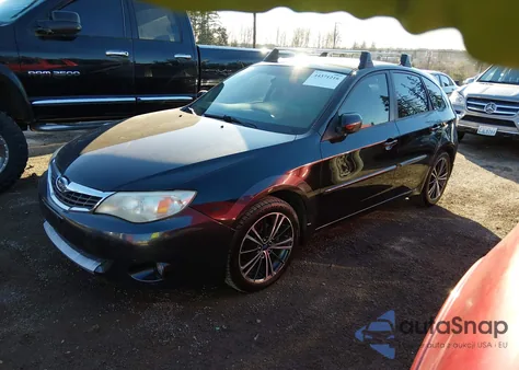 2008 Subaru Impreza Outback Sport z USA, uszkodzony, nr VIN JF1GH63678G829389